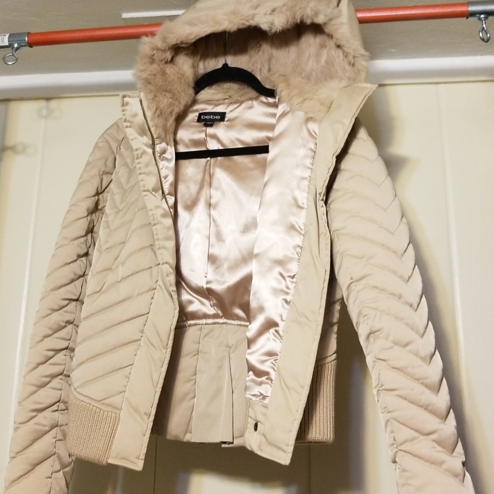 BEBE Quilted Jacket